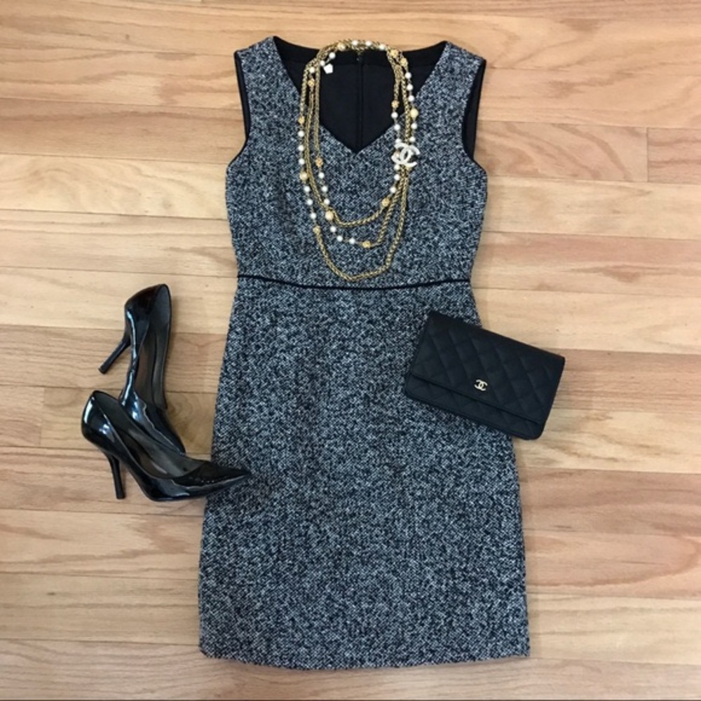 🍒4. Collective Tweed Wool Dress Size 10
